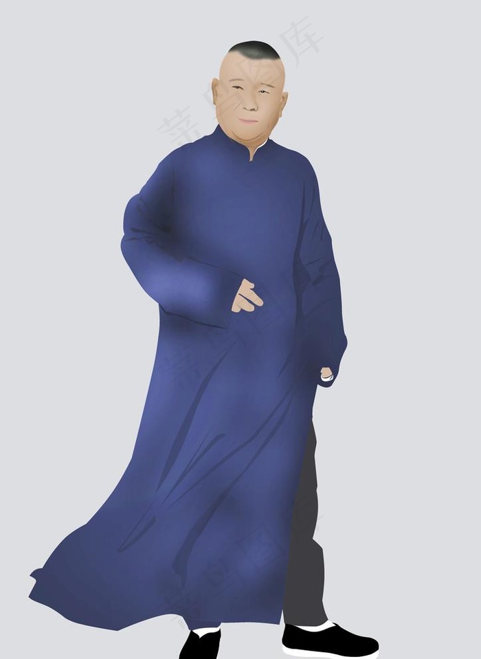 手绘郭德纲图片