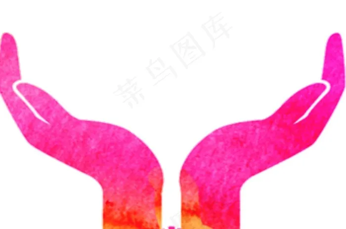 手型图片psd模版下载