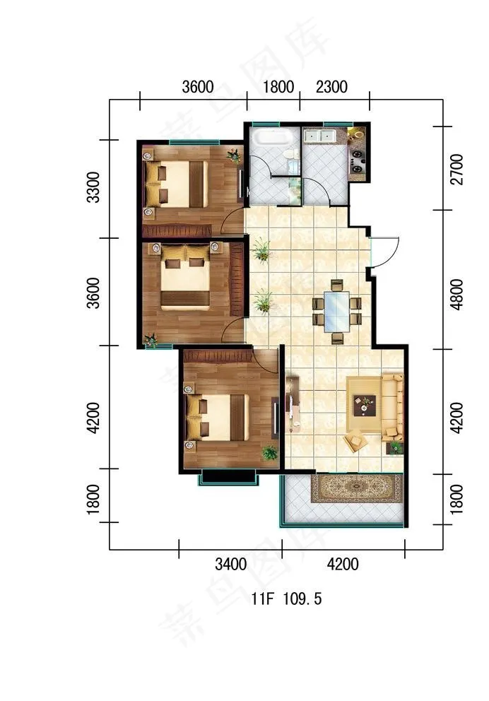 户型图图片psd模版下载