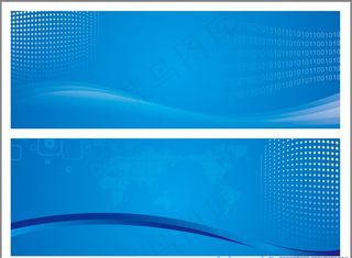 蓝色科技 线条背景 兰色海报图片