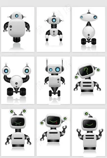 矢量机器人图片