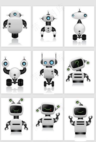 矢量机器人图片