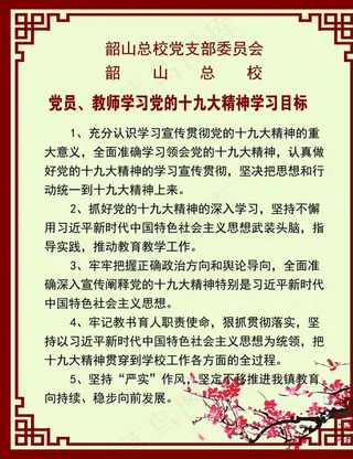 学习党代会精神图片
