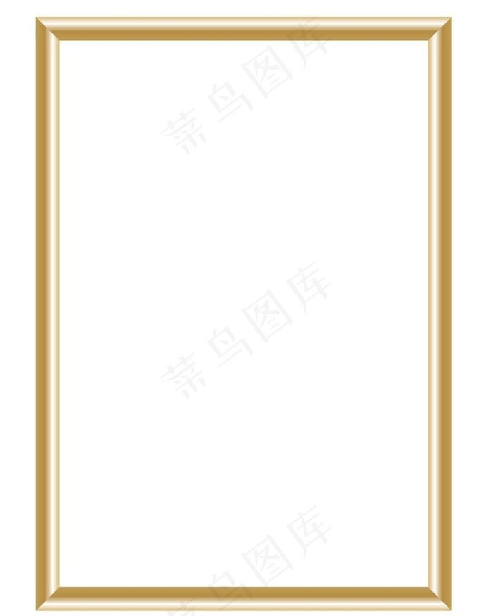 金色拉丝框图片