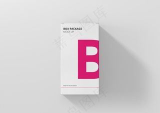 纸盒药盒包装vi样机效果图贴图图片