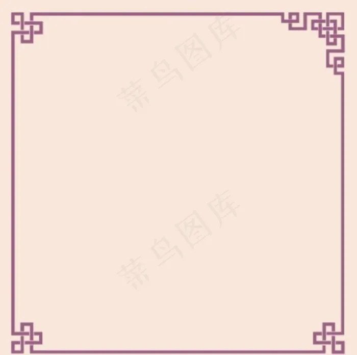 古风边框图片cdr矢量模版下载