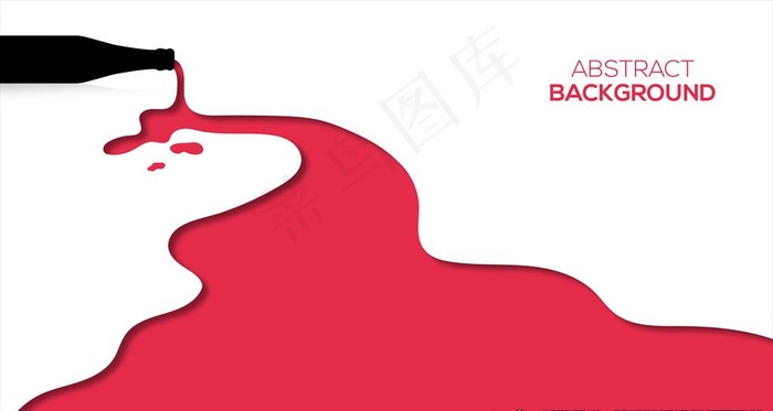 红酒图片ai矢量模版下载