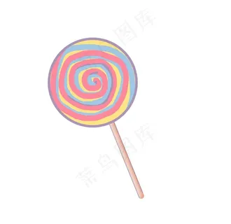 卡通棒棒糖图片