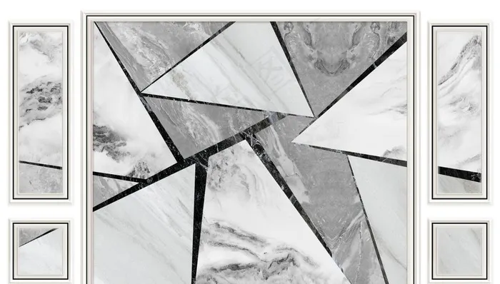 3D边框大理石纹背景墙图片(9923X5954(DPI:72))psd模版下载