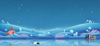 新中式房地产背景图片