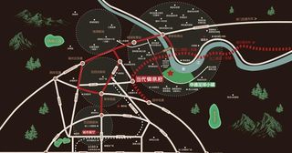 地产区位图图片