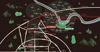 地产区位图图片