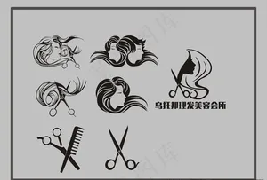 理发店素材图片