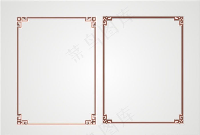 中式边框 复古边框图片