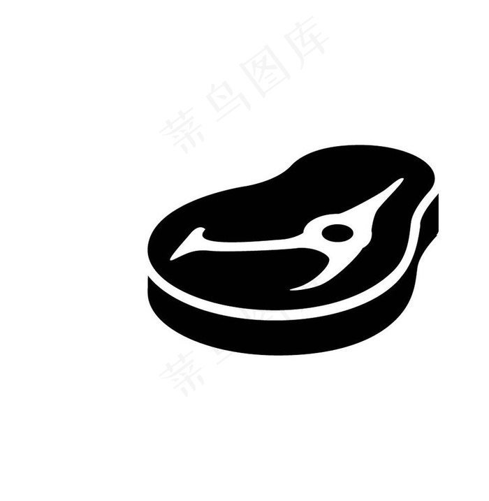 肉图标图片eps,ai矢量模版下载