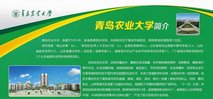 青岛农业大学简介图片(6803X3402(DPI:72))psd模版下载