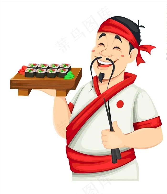 卡通人物图片ai矢量模版下载