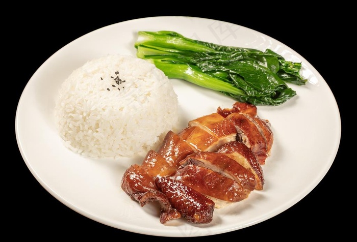 烧鸡饭图片