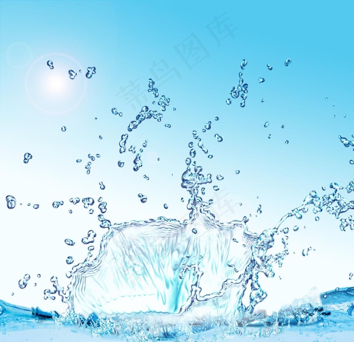水花图片