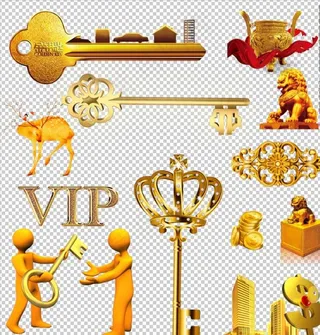 房地产 高档大气元素图片