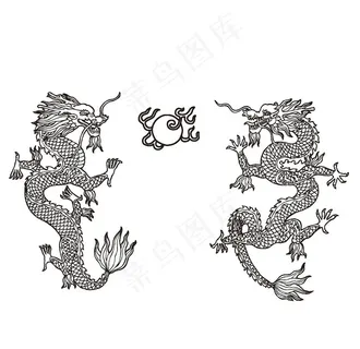 龙形象设计图案图片 龙形象设计图案图片