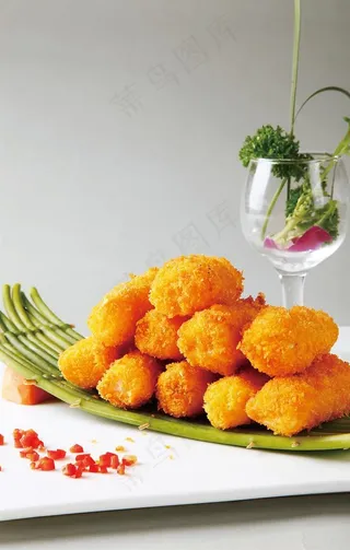 脆皮香蕉鱼卷图片