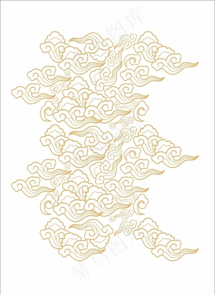 云纹图片cdr矢量模版下载