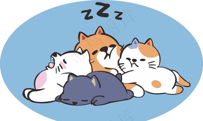 卡通猫图片