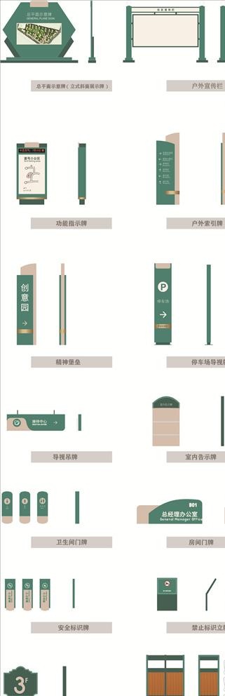 导视图图片cdr矢量模版下载