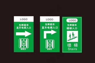 停车场指示牌 指示牌图片