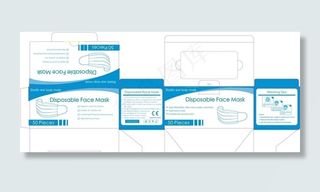 口罩包装图片