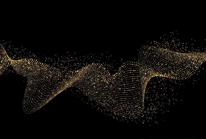 金色颗粒背景图片