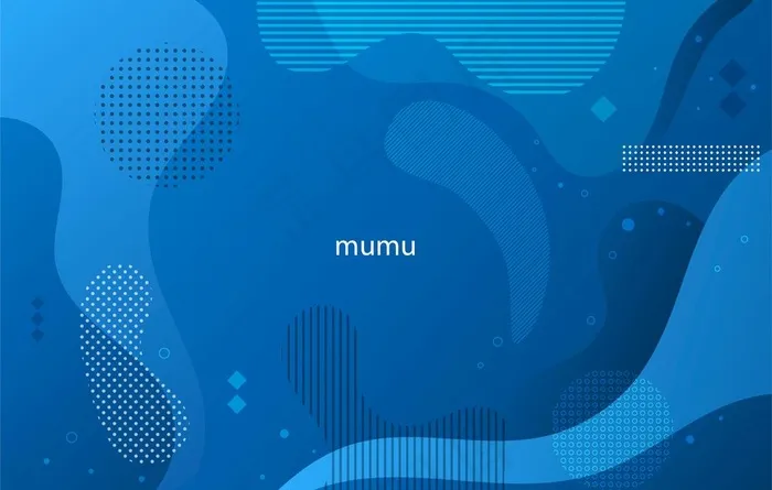 矢量抽象经典蓝色背景图片ai矢量模版下载