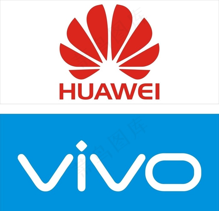 华为 VIVO logo图片cdr矢量模版下载