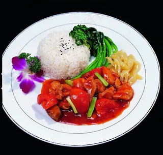 番茄鸡肉饭图片