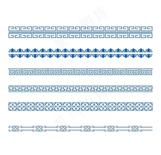 中国风素材 山水画 复古素材图片