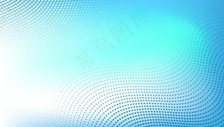 蓝色波点科技插图图片