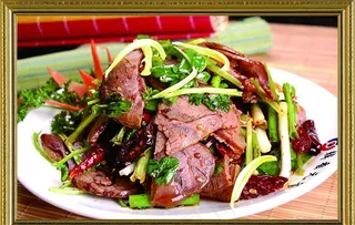 凉拌肉图片