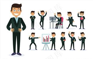 职场人员图片