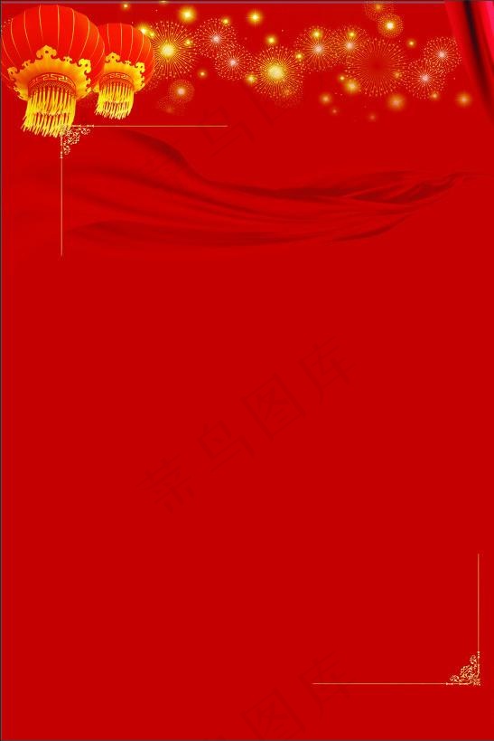 红色背景图图片cdr矢量模版下载