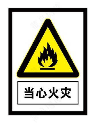 当心火灾图片