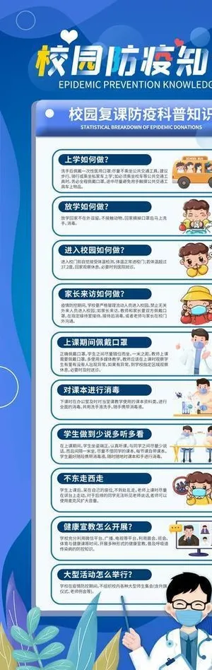 校园防疫图片