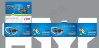 电动车电控调速把包装盒图片