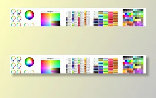 色谱大全图片