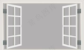 现代窗户边框素材图片