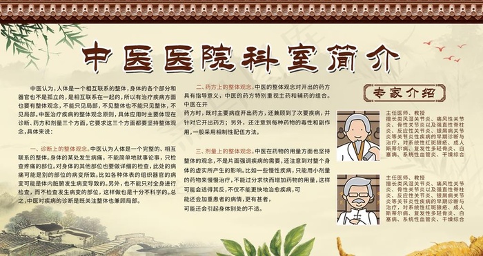 中医医院科室简介图片