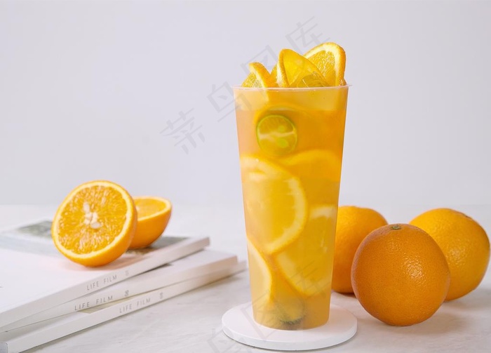 橙汁海报图片