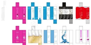 梳子 包装盒 化妆品 颜色图片