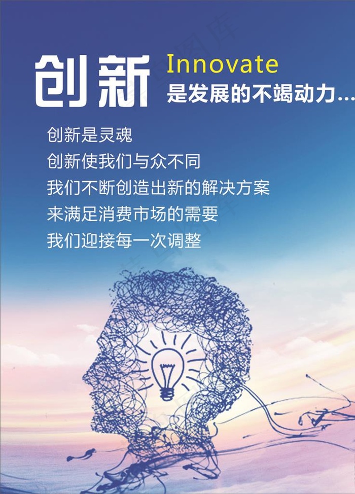 创新图片cdr矢量模版下载