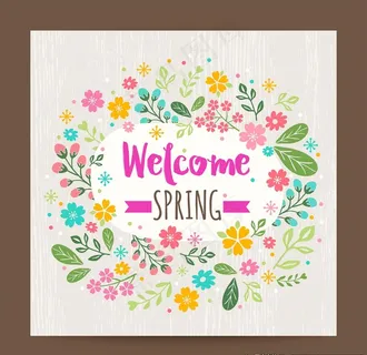 唯美小清新花底纹图片